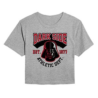 Juniors' Star Wars Darkside Cropped Tee