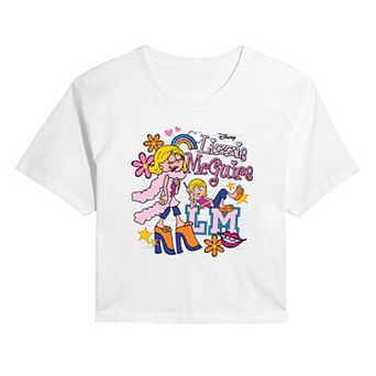 Juniors' Disney's Lizzie McGuire Cropped Tee