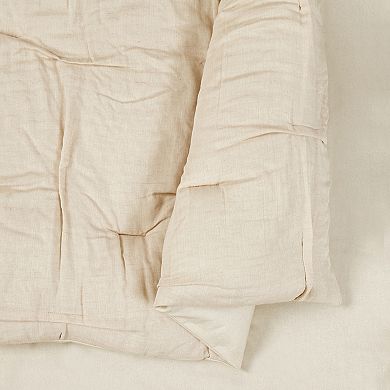 Laurel & Mayfair Riley Pleated Comforter Set with Shams