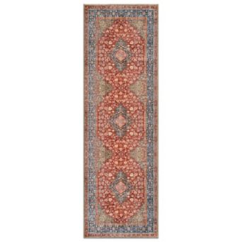World Rug Gallery Moon Collection Washable Rug