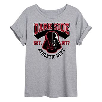 Juniors' Star Wars Darkside Athletic Dept. Oversized Tee