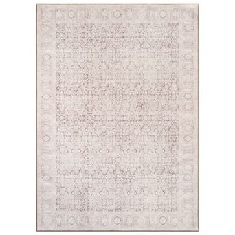 World Rug Gallery Moon Collection Washable Rug
