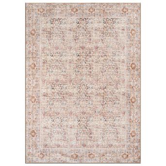 World Rug Gallery Floral Washable Rug