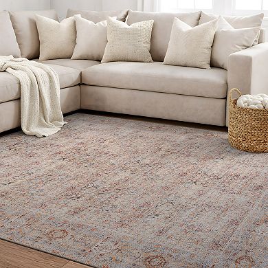 World Rug Gallery Floral Washable Rug