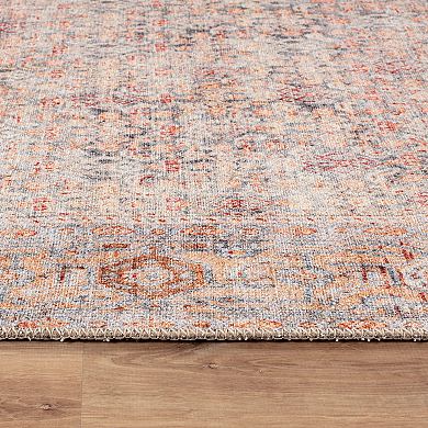 World Rug Gallery Floral Washable Rug