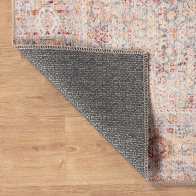 World Rug Gallery Floral Washable Rug