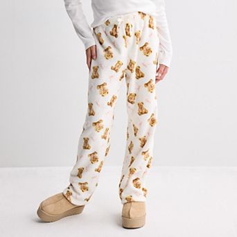 Girls 7-16 Harper & Ivy Plush Pajama Pants