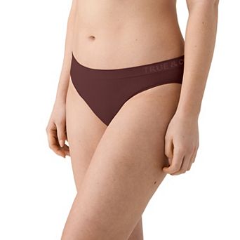 Women's true Soft Form Ribbed Bikini Panty