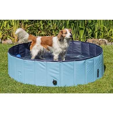 Outdoor Splash Pool for Dogs, Foldable Playpen, Bathtub