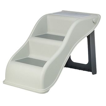 3 Step Pet Stairs, Lightweight & Collapsible, Easy to Store, Non-Slip Treads