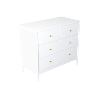 Pnronnc Kids Dresser Wooden Storage Cabinet Chest of Drawers for Living Room