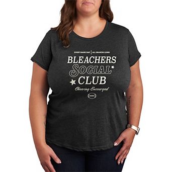 Plus Size Bleachers Social Club Graphic Tee