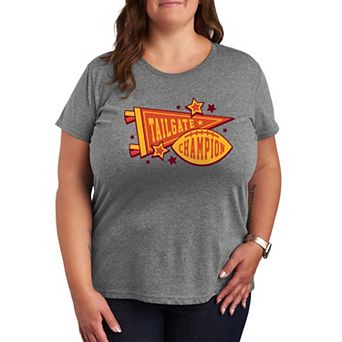 Plus Size Tailgate Champions Graphic Tee