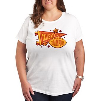 Plus Size Tailgate Champions Graphic Tee