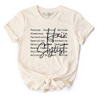 Hair Stylist Definition T-Shirt, Beauty Salon Appreciation Words Tee