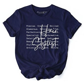 Hair Stylist Definition T-Shirt, Beauty Salon Appreciation Words Tee