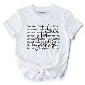 Hair Stylist Definition T-Shirt, Beauty Salon Appreciation Words Tee