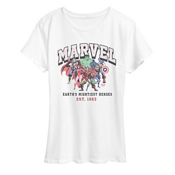 Women's Marvel Earth's Mightiest Heroes Graphic Tee