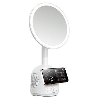 iHome Bluetooth Vanity Speaker with Wireless & USB Charging