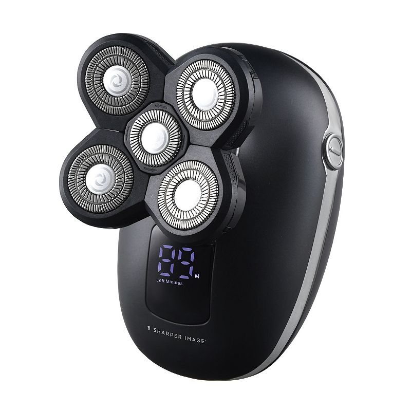 Sharper Image Electric Head Shaver, Black