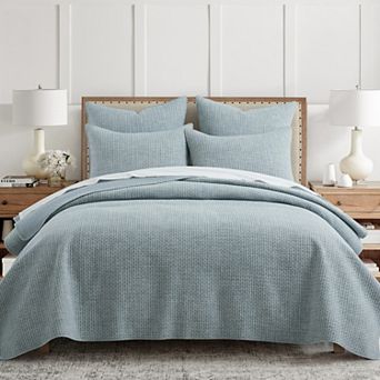 Levtex Home Pick-Stitch Artisan Quilt Set with Shams
