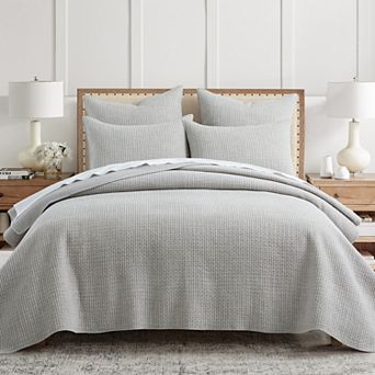 Levtex Home Pick-Stitch Artisan Quilt Set with Shams