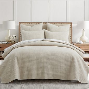 Levtex Home Pick-Stitch Artisan Quilt Set with Shams