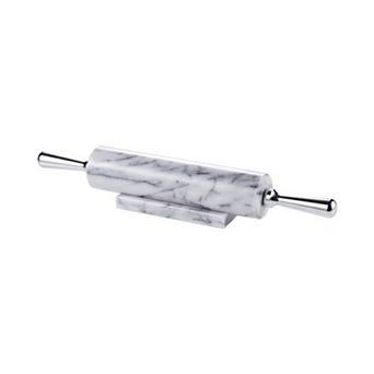 Saboga Home™ Marble Rolling Pin with Aluminum Handles