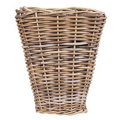 Saboga Home™ Square Tapered Planter with Black Plastic Insert