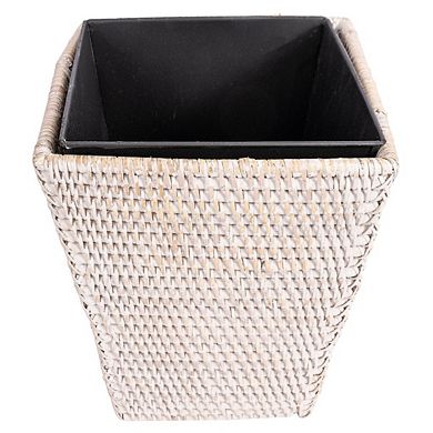 Saboga Home™ Square Tapered Waste Basket with Metal Liner