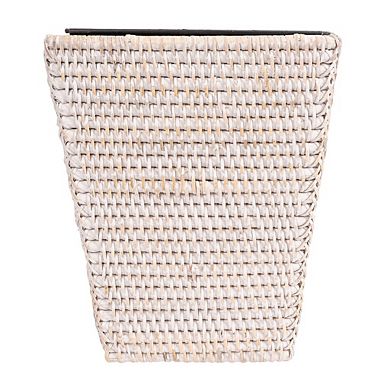 Saboga Home™ Square Tapered Waste Basket with Metal Liner