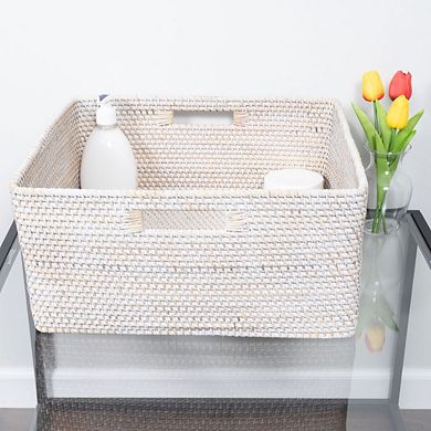 Saboga Home™ Square Storage Basket with Rounded Corners