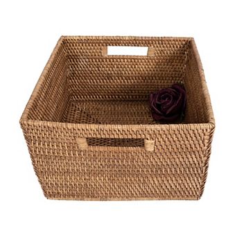 Saboga Home™ Square Storage Basket with Rounded Corners
