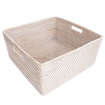 Saboga Home™ Square Storage Basket with Rounded Corners