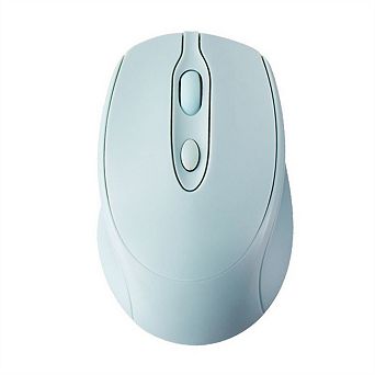Wireless Bluetooth Mouse - 2.4G Dual Mode Silent Rechargeable Mouse, Quiet Click, USB Receiver