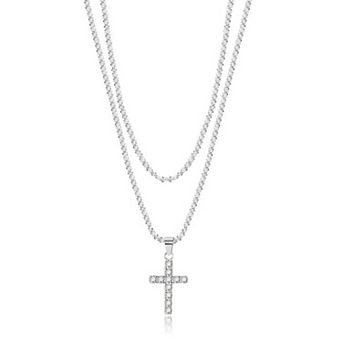 Cross Pendant Necklace - Exquisite Clavicle Chain, Suitable for Both Men and Women