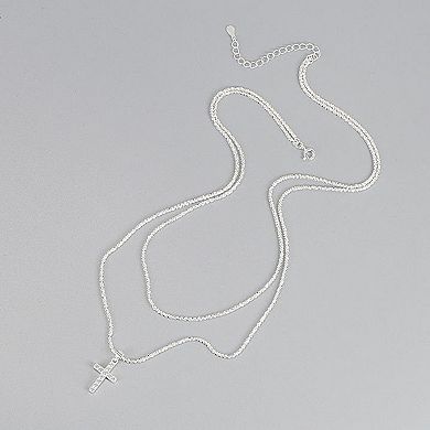 Cross Pendant Necklace - Exquisite Clavicle Chain, Suitable for Both Men and Women