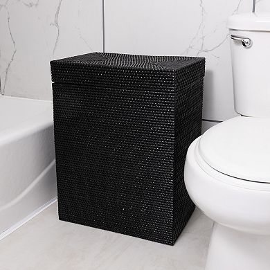 Saboga Home™ Rectangular Hamper with Hinged Lid