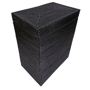 Saboga Home™ Rectangular Hamper with Hinged Lid