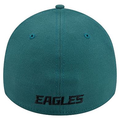 Men's New Era Midnight Green Philadelphia Eagles Core Team 39THIRTY Flex Hat