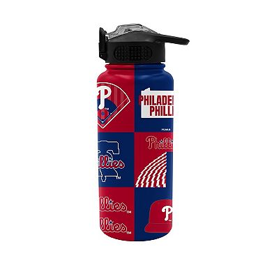 Pegasus Philadelphia Phillies 32oz. Local Slogan Press Top Water Bottle