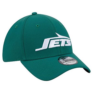 Men's New Era Green New York Jets Core Team 39THIRTY Flex Hat