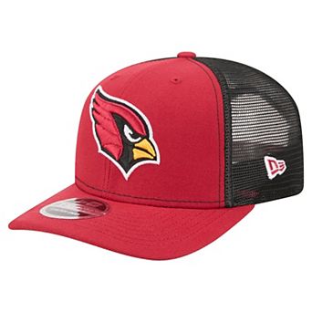 Men's New Era Red Arizona Cardinals 9SEVENTY Trucker Adjustable Hat