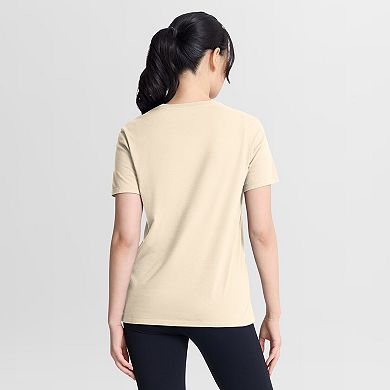 Women's Nike Natural LSU Tigers Legacy Team Name T-Shirt