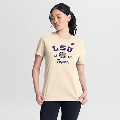 Women's Nike Natural LSU Tigers Legacy Team Name T-Shirt