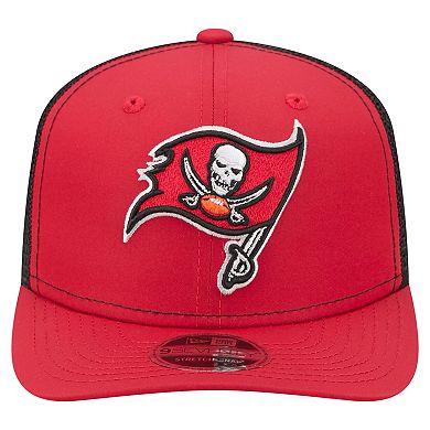 Men's New Era Red Tampa Bay Buccaneers 9SEVENTY Trucker Adjustable Hat