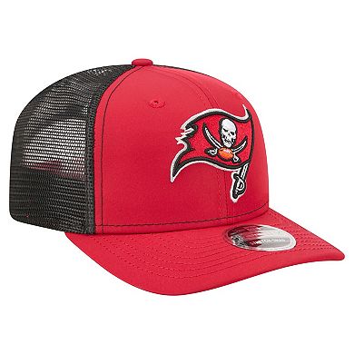 Men's New Era Red Tampa Bay Buccaneers 9SEVENTY Trucker Adjustable Hat