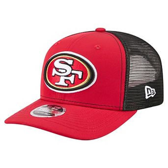 Men's New Era Red San Francisco 49ers 9SEVENTY Trucker Adjustable Hat