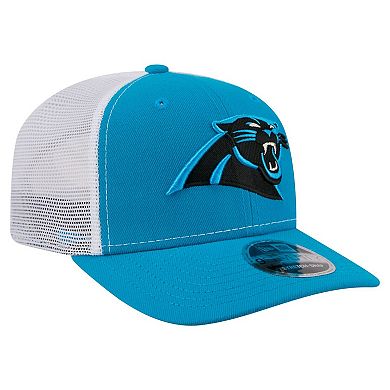 Men's New Era Blue Carolina Panthers 9SEVENTY Trucker Adjustable Hat