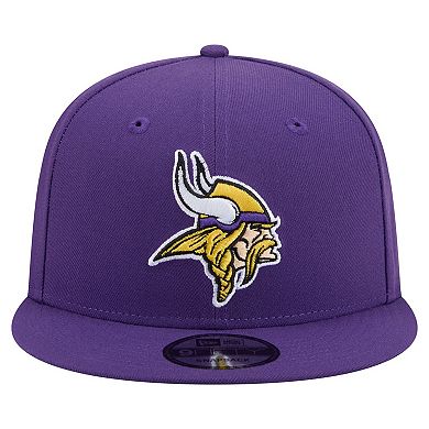 Men's New Era Purple Minnesota Vikings 9FIFTY Snapback Hat